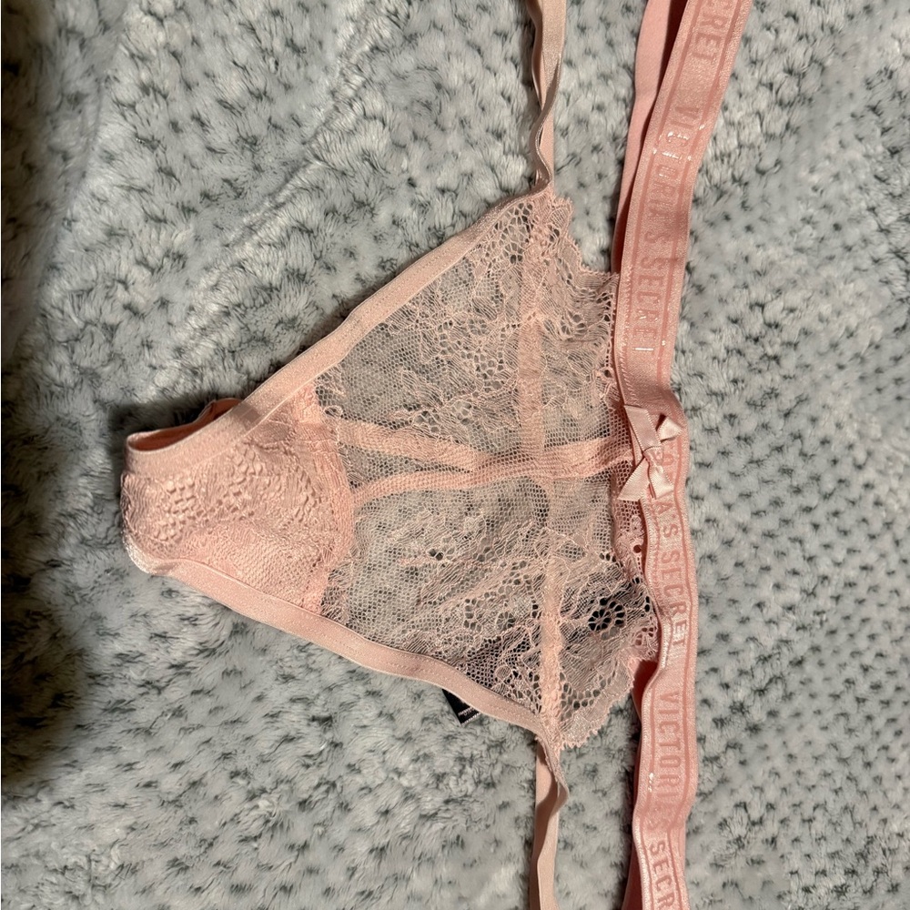 Victoria's Secret Blush Lace Panty